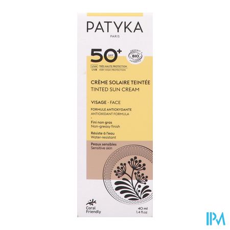 vignette PATYKA SOL CR TEINTE SPF50+ 40ML