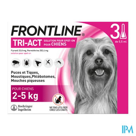 produit FRONTLINE TRIACT XS 6P