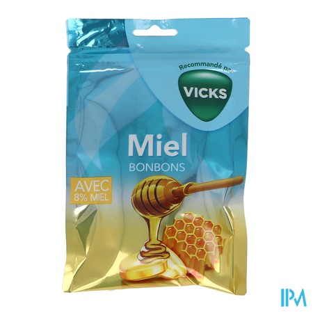 vignette VICKS BONBONS MIEL 72G