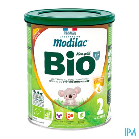 vignette MODILAC MON PTT BIO LF+AGE 2 800G