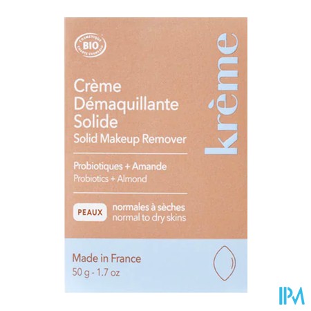 vignette KREME CREME DEMAQUILLANTE SOLIDE 50G