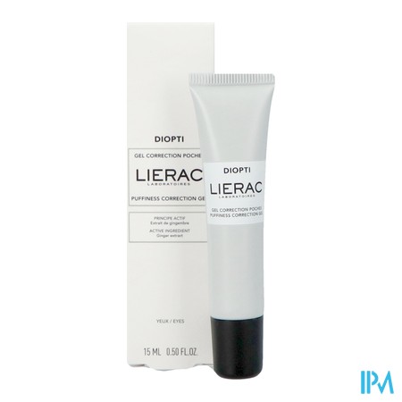 vignette LIERAC GEL LISSANT CORRECT POCHES 15ML