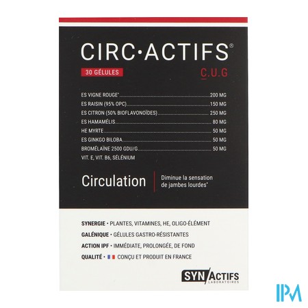 vignette ARAGAN CIRCACTIFS 30GELULES