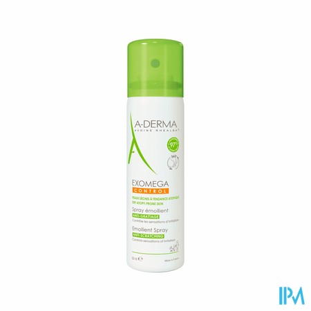vignette A-DERMA EXOMEGA SPR EMOL A-GRATTAGE 50ML
