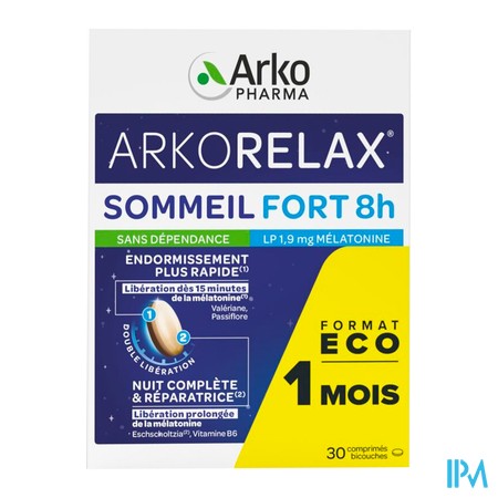 produit ARKORELAX SOM/F/8H XL 30CP BS