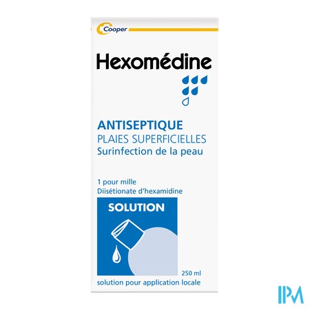 vignette HEXOMEDINE 1 POUR MILLE FL 250ML