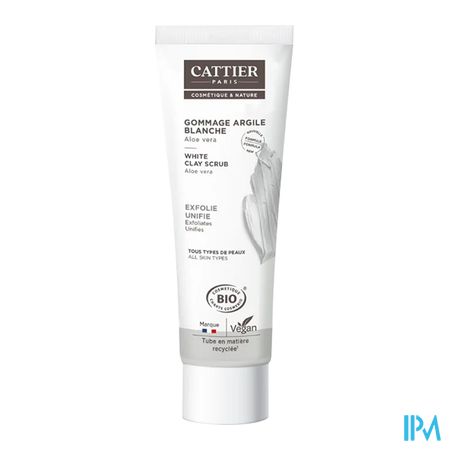vignette CATTIER GOMMAGE ARGILE BLC 100ML