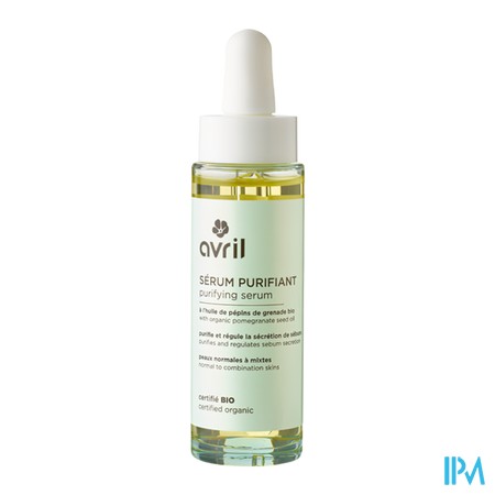vignette AVRIL SERUM PURIFIANT BIO 30ML