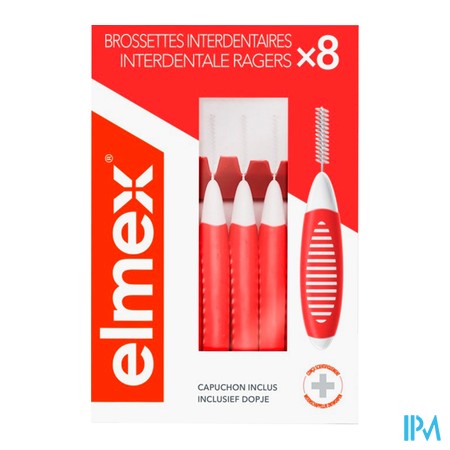 vignette ELMEX BROSSETTES INTERDENTAIRES 0,7MM 8