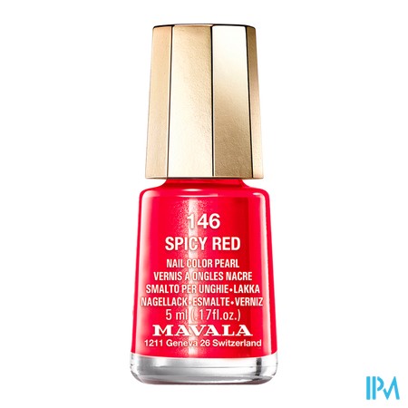 vignette MAVALA VERNIS ONGL SPICY RED 146