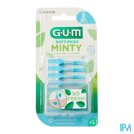 vignette GUM SOFT PICKS 669 COMFORT FLEX MINT S 40