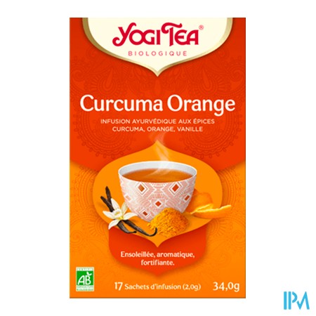 vignette YOGI TEA CURCUMA/ORANG BIO SACH 17