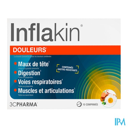 vignette 3C PHARMA INFLAKIN CPR 10