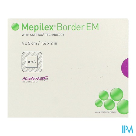 vignette MEPILEX BORDER EM PANS 4X5CM 10