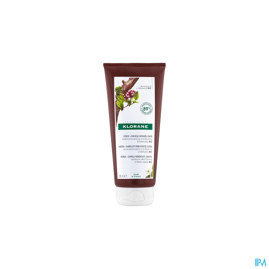 vignette KLORANE BAUME AP/SH QUIN+EDEL200ML