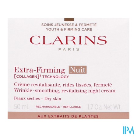 vignette CLARINS EXTRA-FIRMING CR N PX SECHES 50ML