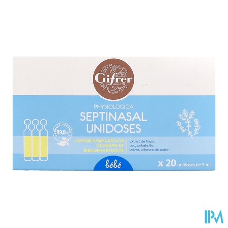 vignette PHYSIOLOGICA SEPTINASAL 20X5ML