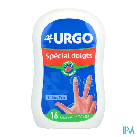 produit URGO SPECIAL DOIGTS BT 16 PANSEMENTS