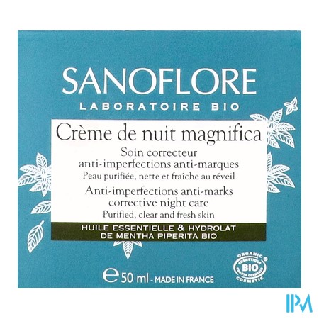 vignette SANOFLORE MAGNIFICA CR NUIT A-IMPERF 50ML