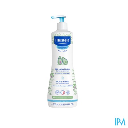 vignette MUSTELA BB GEL LAV DOUX PN 750ML