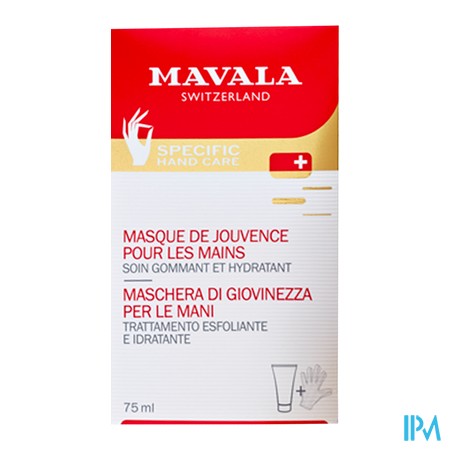 vignette MAVALA MASQUE JOUVENCE MAINS 75ML