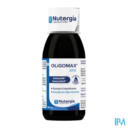vignette OLIGOMAX ZINC  150ML