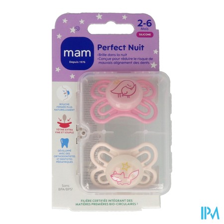 vignette MAM SUCET PERFECT NUIT 2-6M SILIC 2