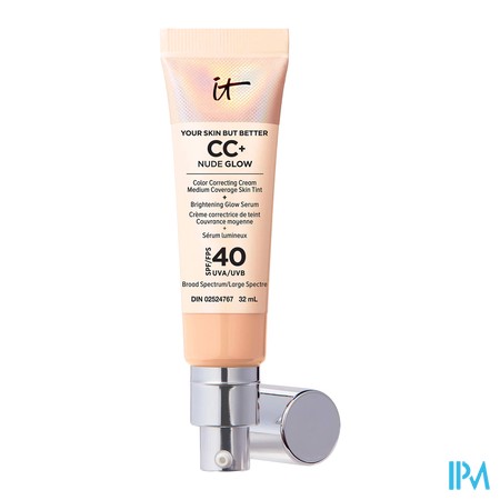 produit ITCOSM YOUR SKIN BUT CC+ NU GL SPF40 LI M