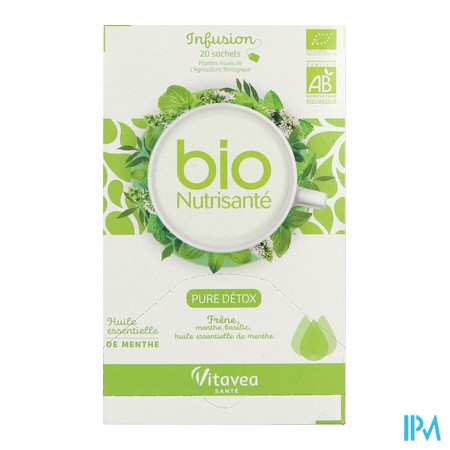 produit BIONUTRI INF HE PURE DETOX SACH 20