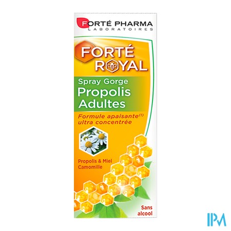 vignette FORTE SPR PROPOLIS ADULT 15ML