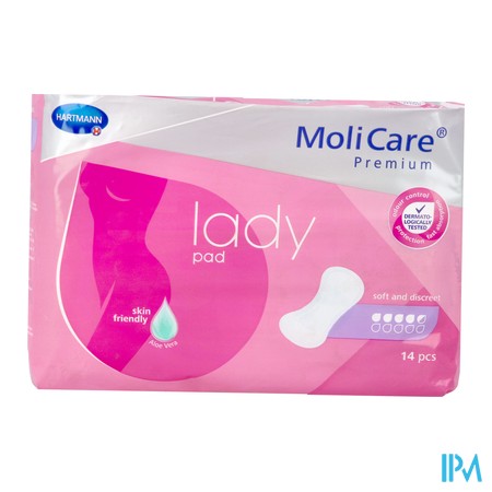 vignette MOLICARE SERV INC LADY PAD 4,5G 14