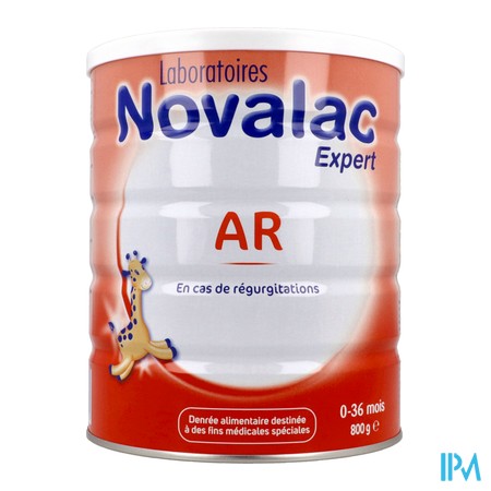 vignette NOVALAC EXP AR 0-36M LAIT PDR 800G