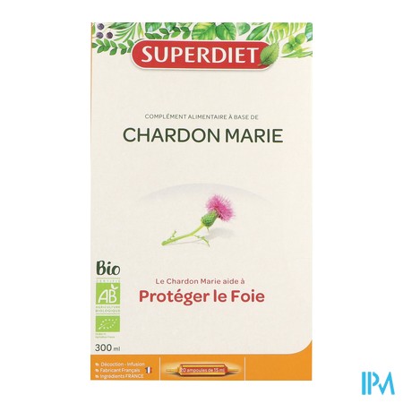 vignette SUPERDIET CHARDON M BIO AMP20