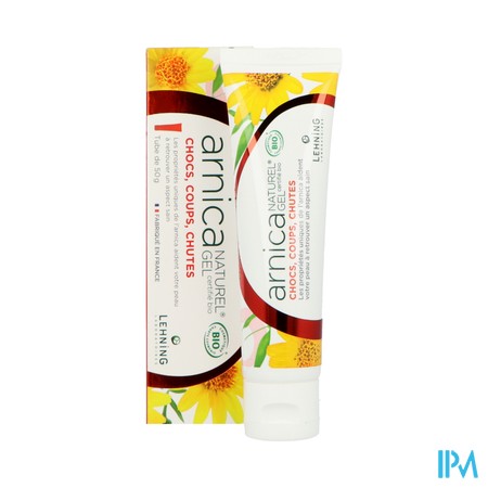 produit LEHNING ARNICA NATUREL GEL BIO 50G