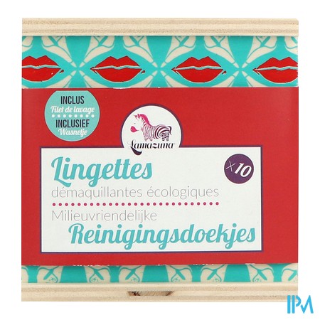 vignette LAMAZUNA COFF 10 LINGETTES DEMAQ ROSES