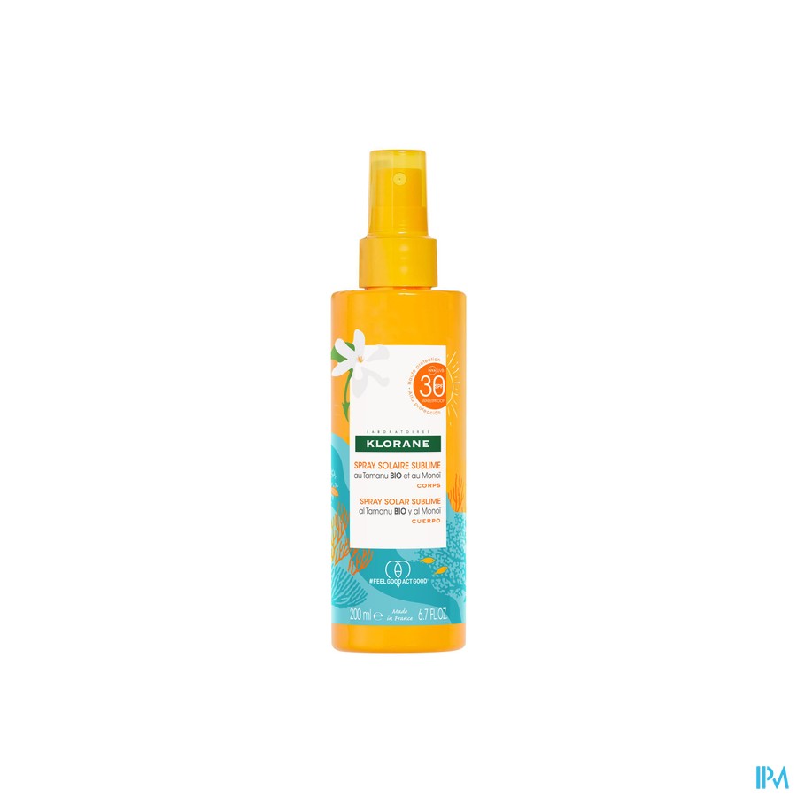 produit KLORANE-SOL SPRAY SPF30 200ML