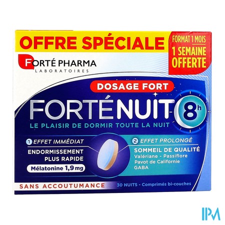 produit FORTE NUIT 8H 30CP