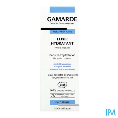 vignette GAMARDE ELIXIR HYDR FL30ML 1