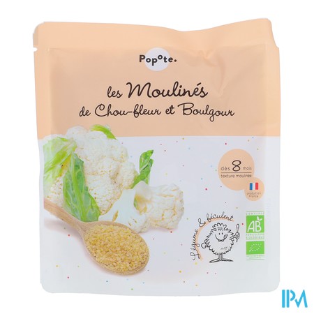 vignette POPOTE LES MOULINES CHOU-FLEUR BOULG 180G
