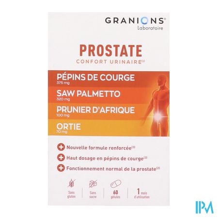 vignette GRANIONS PROSTATE 40GELULES
