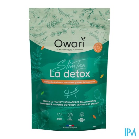 vignette OWARI SLIMTEA LA DETOX 50G