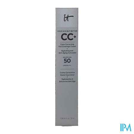 produit ITCOSM YOUR SKIN BUT CC+ SPF50+ MED T32ML