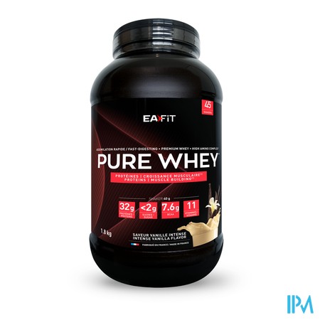 vignette PURE WHEY VANILLE INTENSE 1.8KG