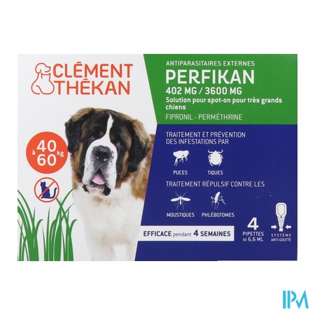 produit PERFIKAN CHIEN 40-60KG PIPETTE 4