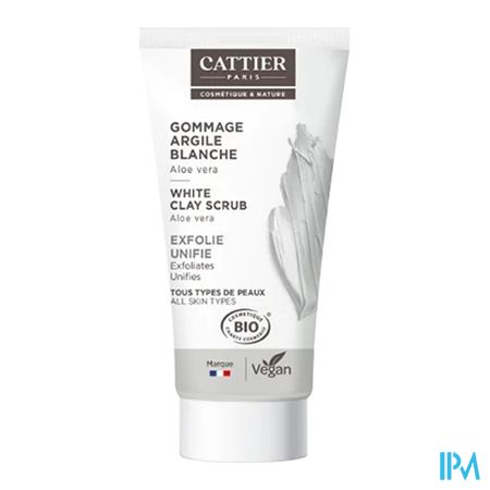 vignette CATTIER GOMMAGE ARGILE BLC 30ML