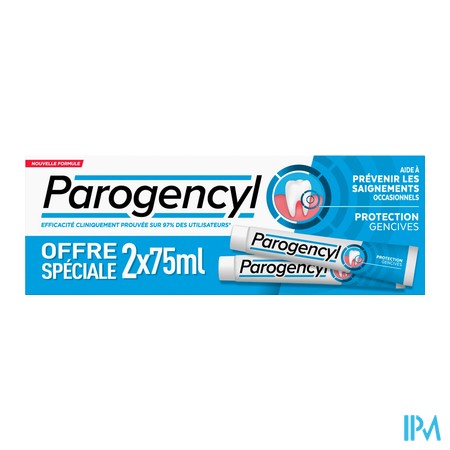 vignette PAROGENCYL PROT GENC MENTHE 2X75ML