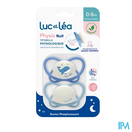 produit LUC&LEA DUO SUCE PHYSIO AIR NUIT 0-6M P7