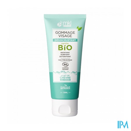 vignette MKL GOMMAGE VISAGE LAIT CHEVRE BIO 75ML