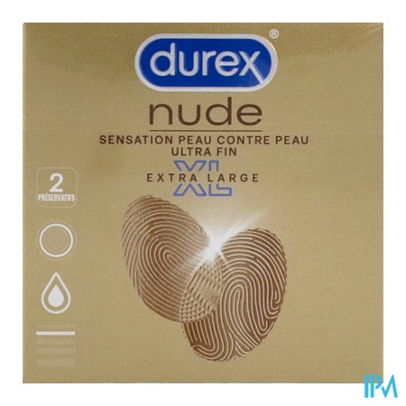 produit DUREX NUDE XL X2