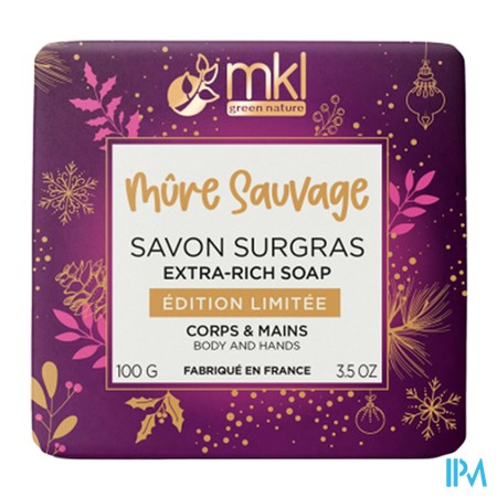 produit MKL SAVON MURE SAUVAGE 100GR ED LIMITEE